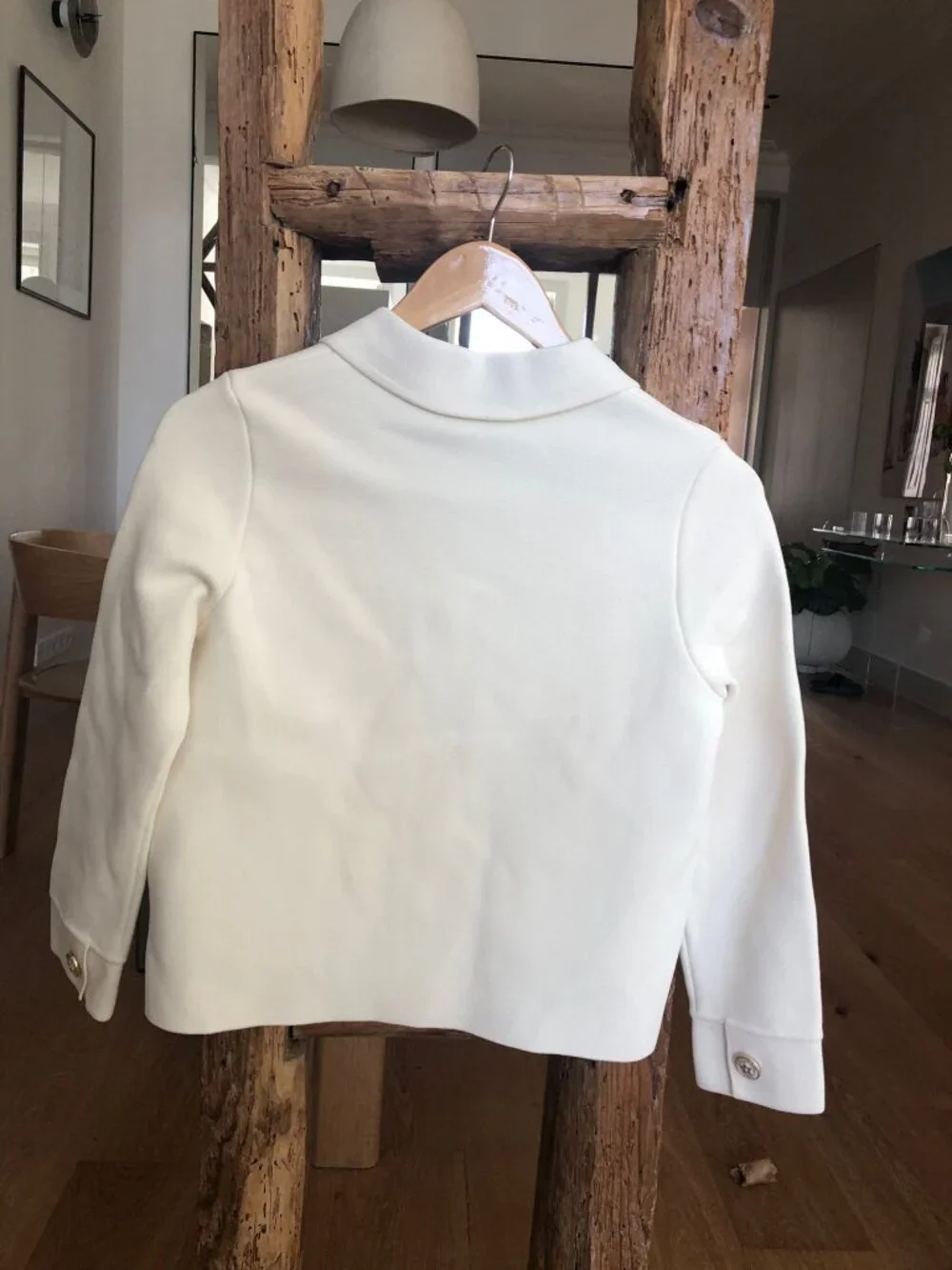 Christian DIOR 2024 white jacket stars button